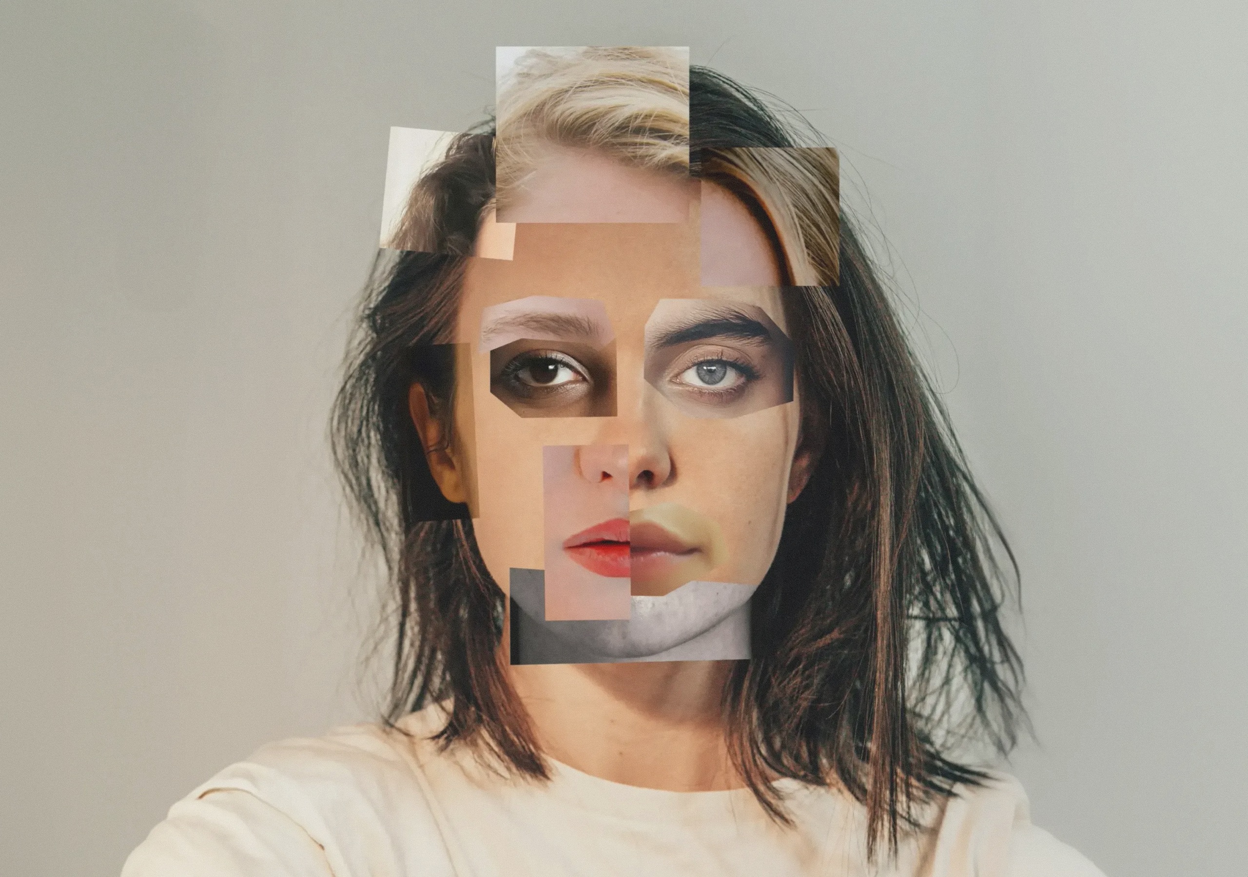 Three women in elegant poses